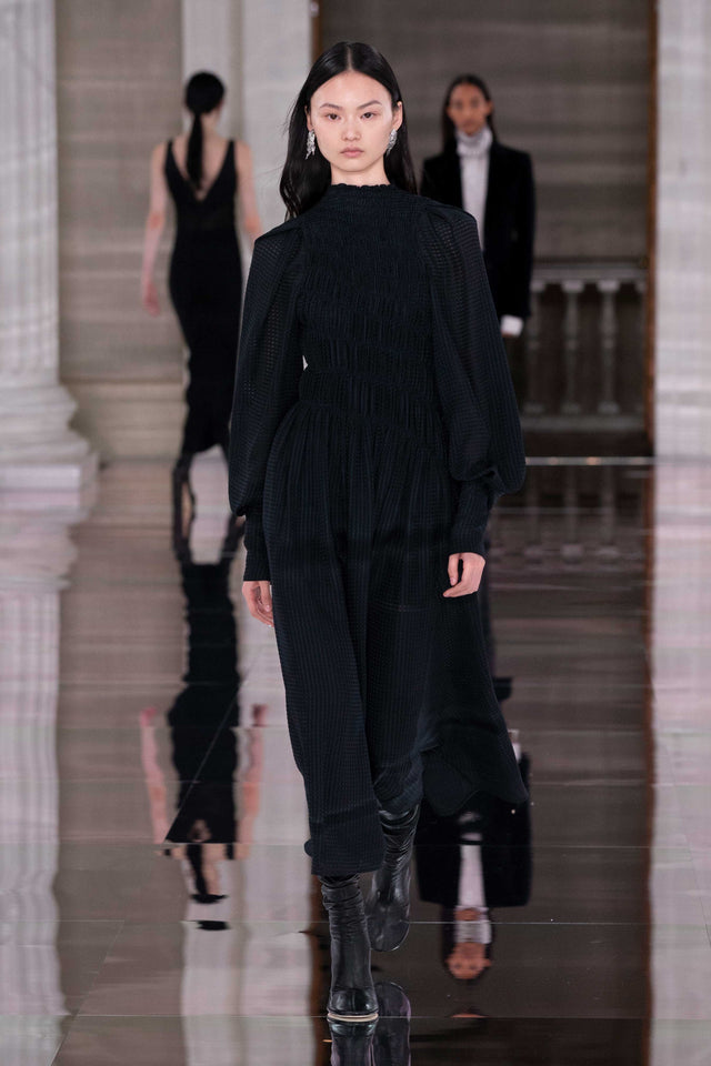 Fashion week show look